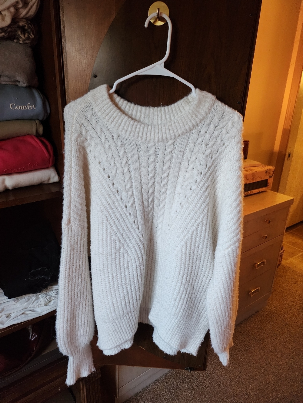 Soma Cream Soft Sweater